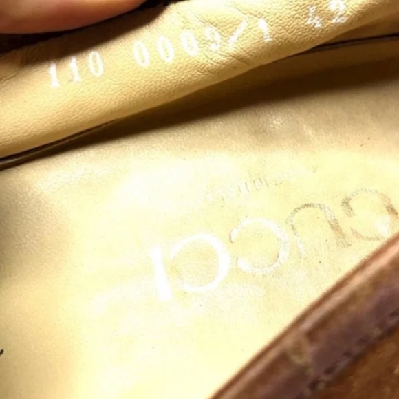 VINTAGE GUCCI HORSEBIT 1953 SUEDE LOAFER - Picture 7 of 8